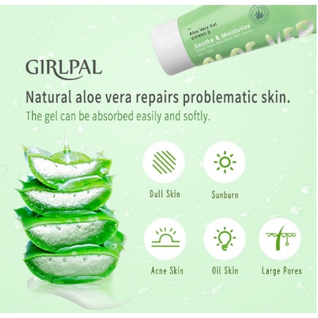 GIRLPAL Peeling Gel | Peel Off Mask | Aloe Vera Gel | Eksfoliasi Wajah