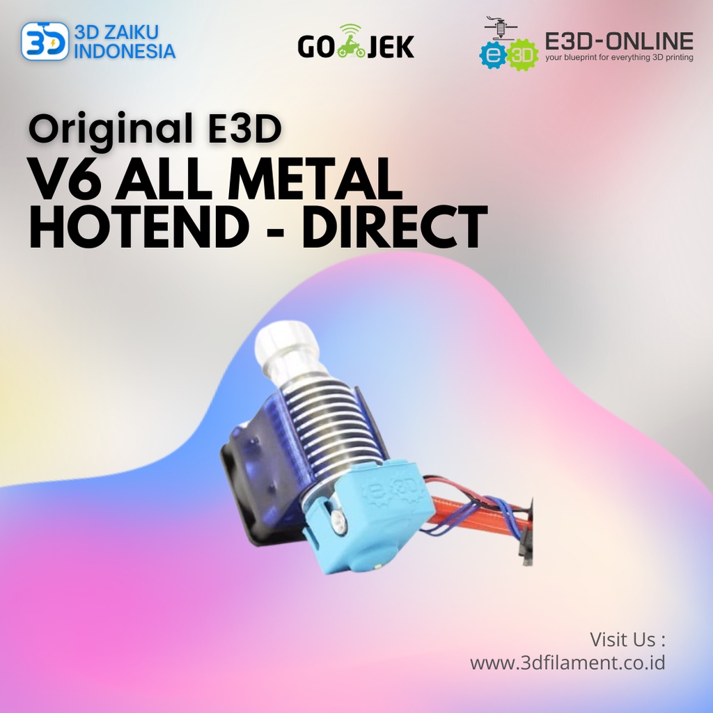 Original E3D V6 All-Metal HotEnd 1.75mm 0.4mm from UK