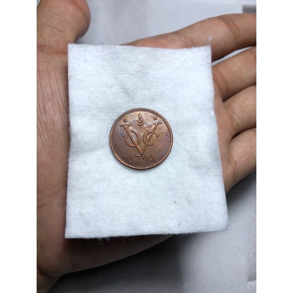 Koin Kuno VOC Tahun 1791