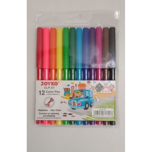 

Color Brush Pen Joyko /Pena kuas warna Joyko CLP-47