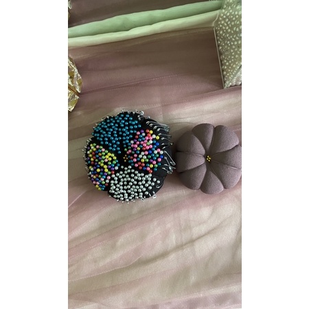 ✨TREEA STORE✨ PINCUSHION JUMBO TEMPAT JARUM PENTUL ADA TALI  Bantalan Jarum Gelang