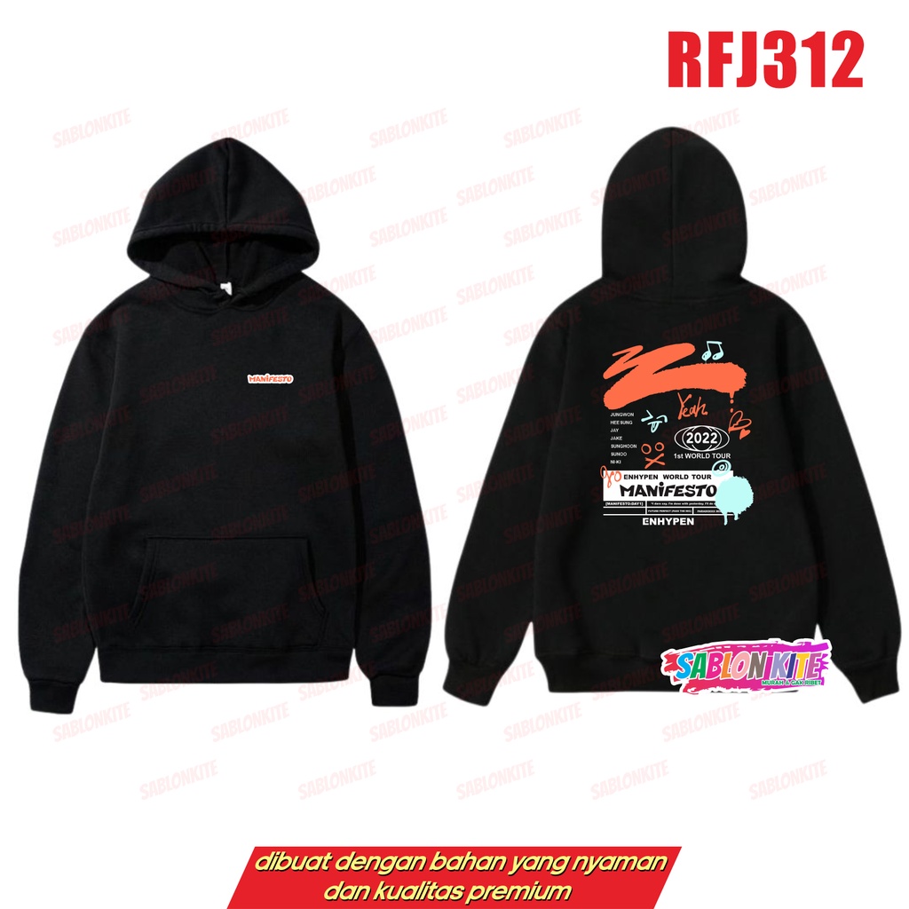 MURAH!!! JAKET MANIFESTO RFJ312 UNISEX