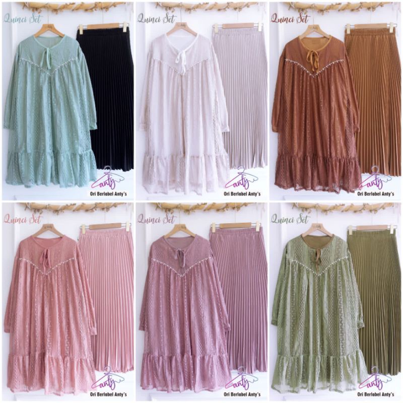 GAMIS QUINCI  SET ORIGINAL  BY ANTY