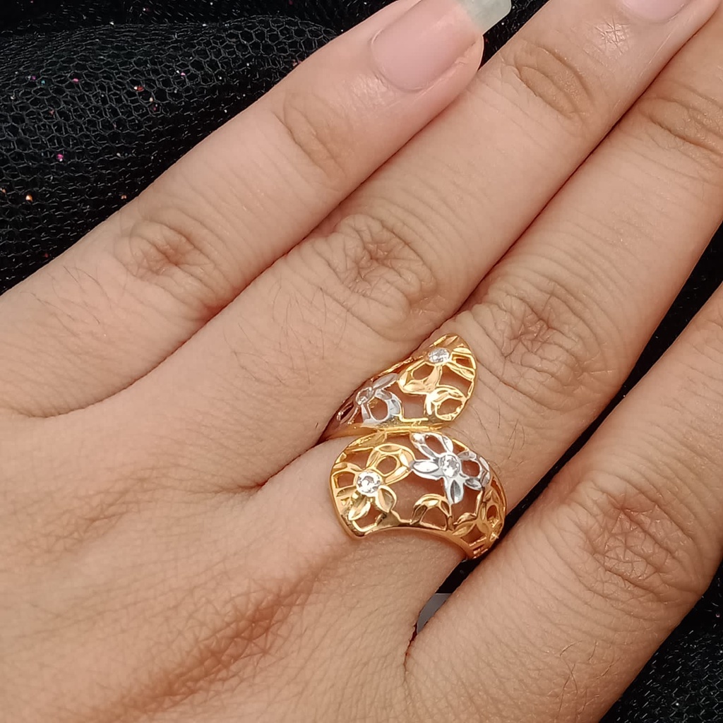 Cincin Emas 17K - 2.55 gr Kadar 750 - 451