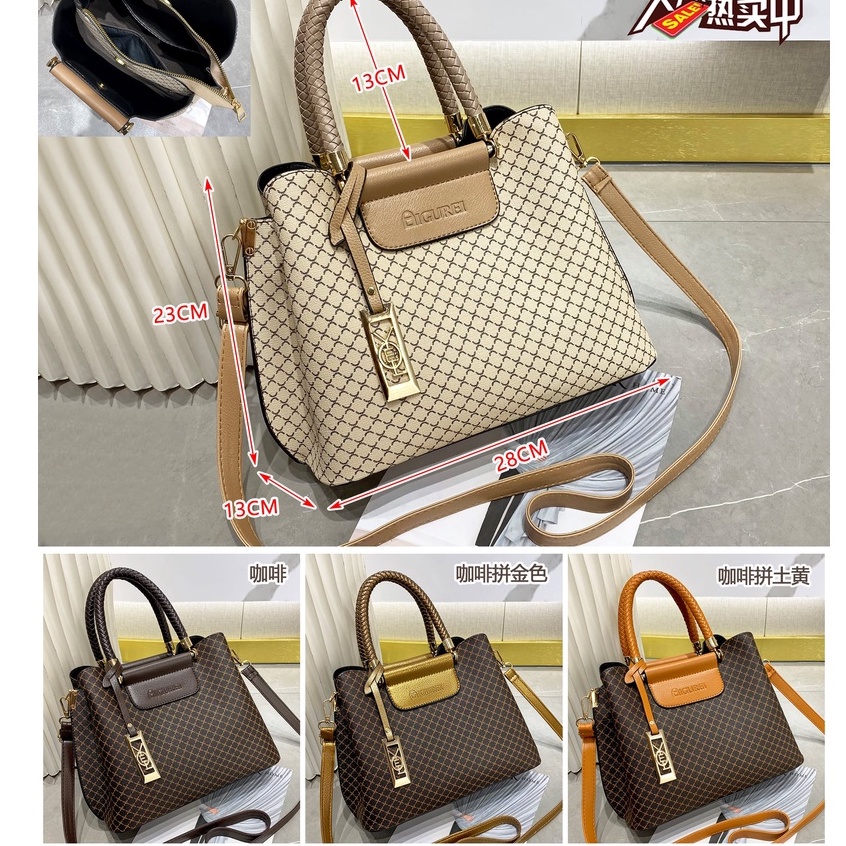 2322 tas selempang wanita import fashion tas bahu wanita tas handbag wanita model terbaru terkiniian cantik best seller