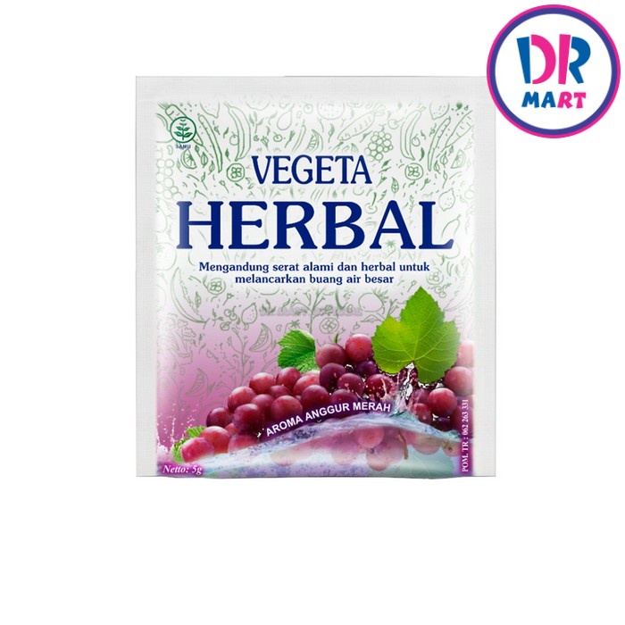 

Vegeta Herbal Anggur Merah 5gr Sachet