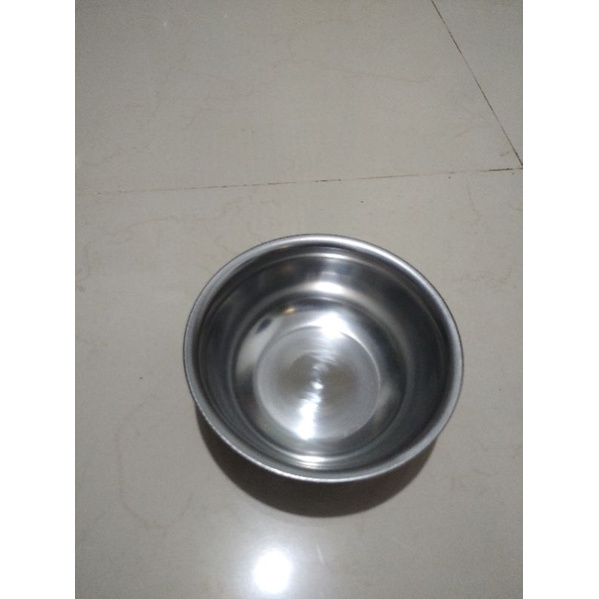 mangkuk stainless / baskom stainless serbaguna/ mangkuk kobokan/mangkuk cetakan nasi/mangkuk sajian