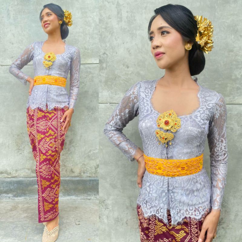 Kebaya Bali By Ani Kebaya Jadi Metalic Glossy