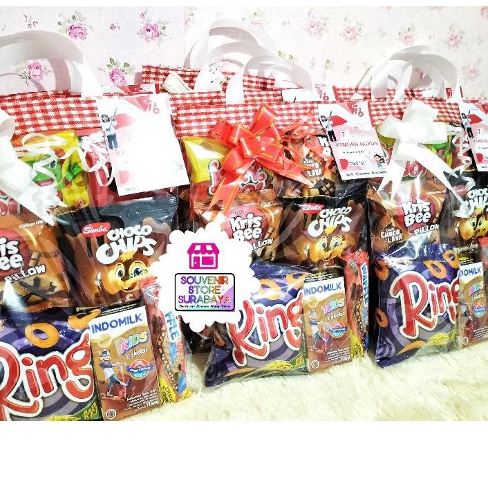 

Free Ongkir/ Snack Ulang Tahun Anak / Bingkisan Ultah Murah / Paket snack ekonomis / Snack Indomilk / Paket Ultah Indomilk