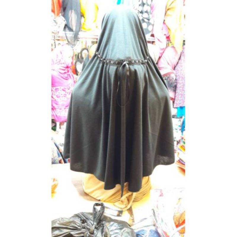 Jilbab Bergo Anak Sekolah Rabbani Bahan Kaos