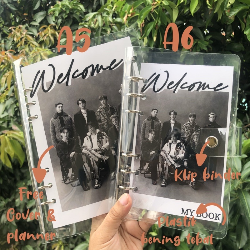 

PREMIUM Binder Transparan (A6 & A5)