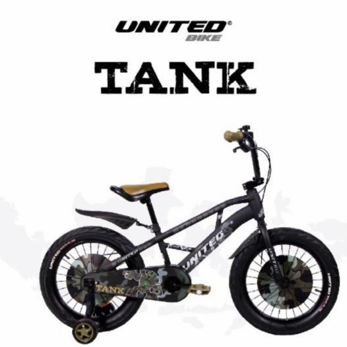 Sepeda Anak - Sepeda Bmx Mtb United Tank 18 #Original