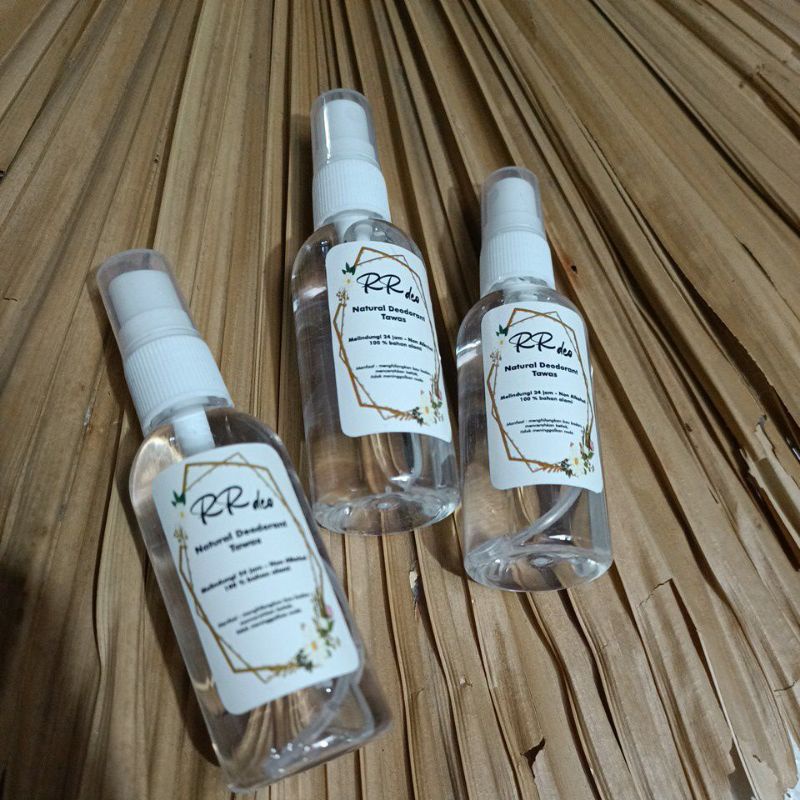 Deodorant Tawas / Natural Deodorant tawas spray penghilang bau ketiak (60ml)