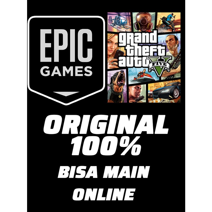 Jual Grand Theft Auto V (GTA 5/GTA V) Premium Edition PC Original ONLINE Shopee Indonesia