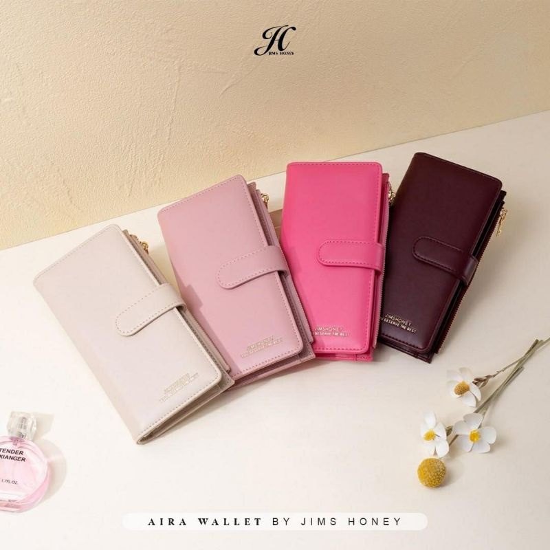 Aira Wallet Dompet panjang Jims Honey [New Colour]