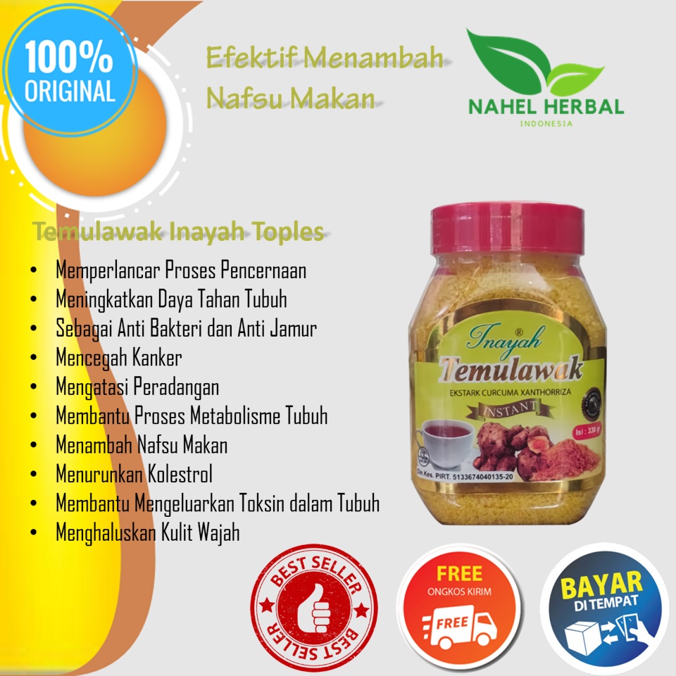 Obat Penambah Nafsu Makan Anak Dibawah 1 - 2 Tahun 100% Original Bpom - Suplemen Gemuk Badan Berat T