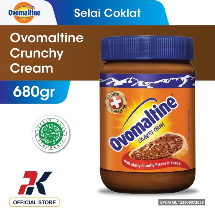 

selai- ovomaltine crunchy cream 680gr -selai