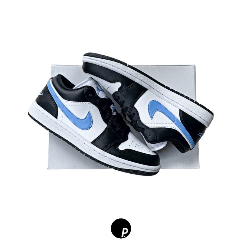 Air Jordan 1 Low Black University Blue (W)