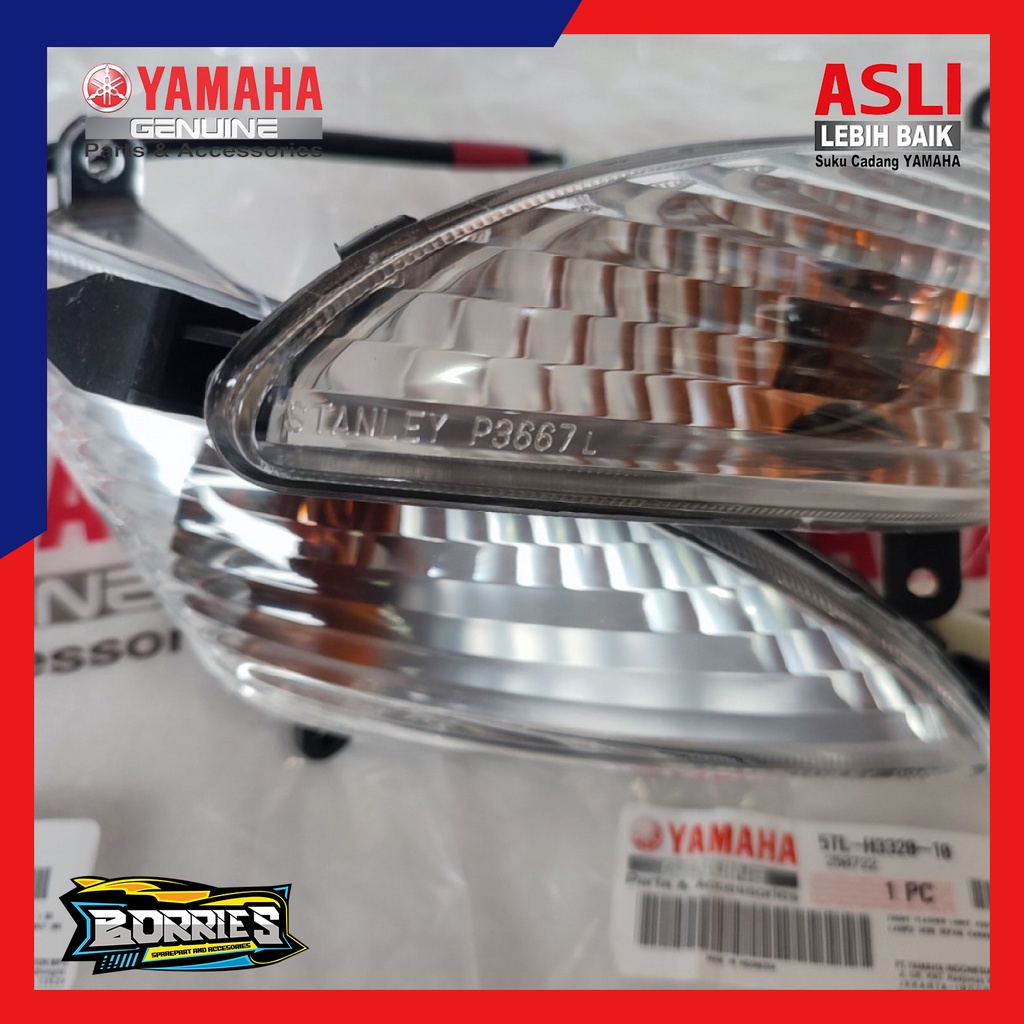 SEN SEIN ASSY DEPAN MIO LAMA SPORTY BOHLAM GEDE SOKET 3 ORIGINAL ORI YAMAHA