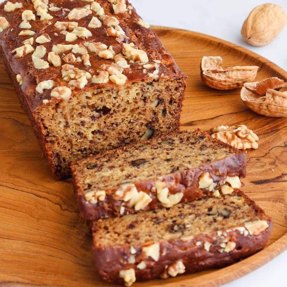 

[W-19 ♥] NUDE BAKE Vegan Skinny Banana Bread Gluten Free, Dairy Free, Low Calorie, No Refined Sugar, Roti-pasti dikirim