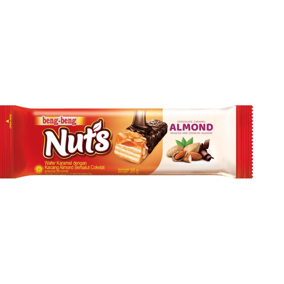 

COD✔️Beng Beng Nuts Almond 5Pcs @35 Gr|SQ7