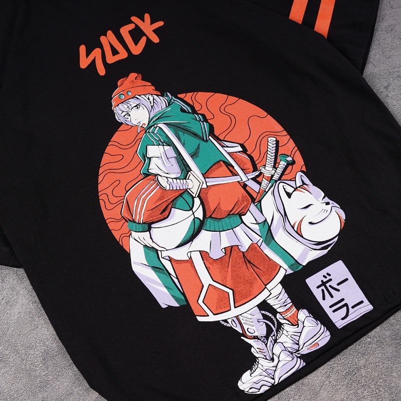[N01075] T-shirt Oversized Distro Motif SUCK GIRL