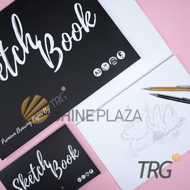 

™►► Sketchbook Sketch Book A3 150gsm TRG - Kertas Buku Gambar & Sketsa TRG