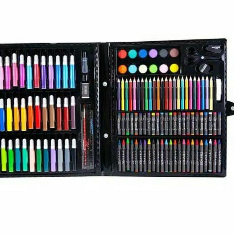 

Limited !! ALAT TULIS CRAYON SET COLOURING 150PCS - PENSIL WARNA 1SET 150PCS SUPER LENGKAP - BDC 향