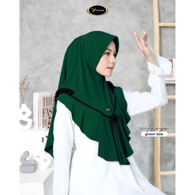 bergo Freya by yessana hijab instan pet