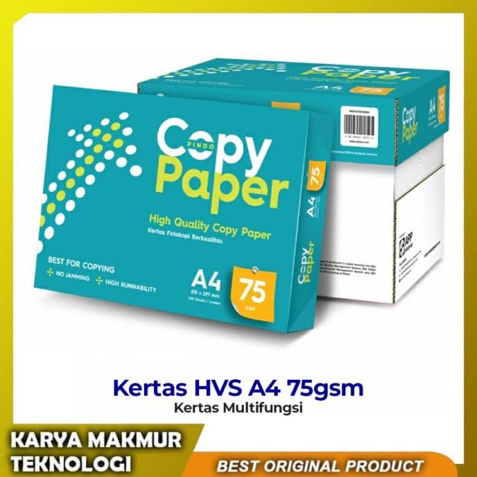 

Kertas HVS 75 gram ukuran A4