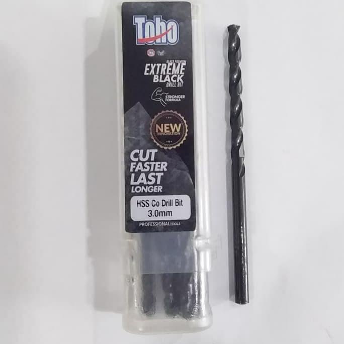 Mata Bor Stainless TOHO 3mm harif11 dijamin