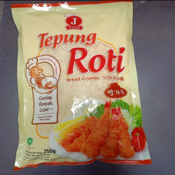 

Jinyoung bread crumbs tepung roti 250gr
