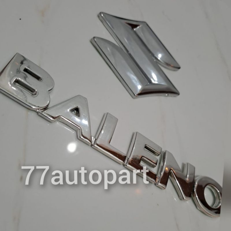 emblem logo suzuki dan baleno harga sudah 2 pc