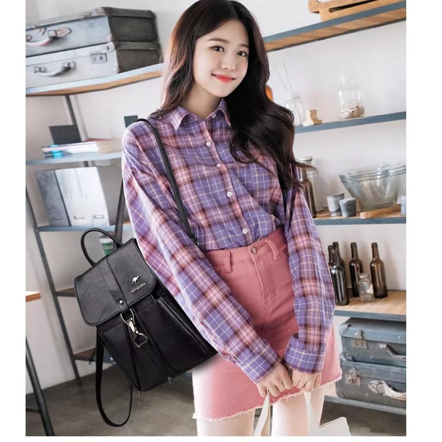 [H-W9W][] tas ransel kulit wanita tas ransel kulit wanita ransel wanita korean style ransel wanita k
