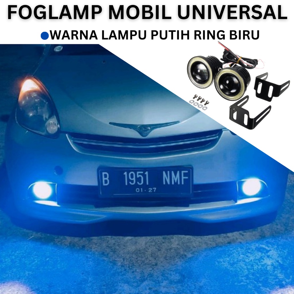 FOGLAMP ANGEL EYES MOBIL UNIVERSAL