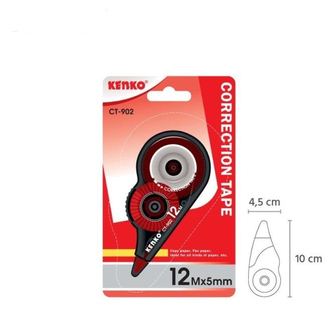 

KENKO CORRECTION TAPE CT902 12M X 5MM / TIPEX