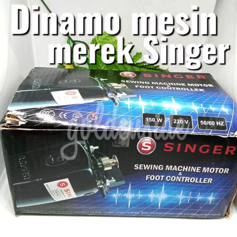 Dinamo mesin jahit merek singer 150W per pcs