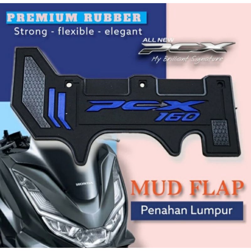 Mudflap Karet Penahan lumpur PCX 160 termurah