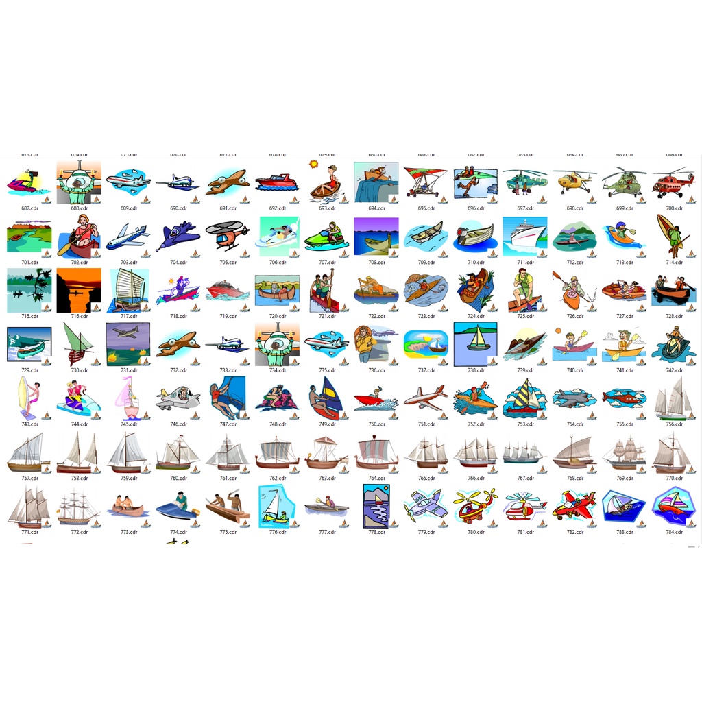 Cartoon Vehicles Vector Collection Coreldraw