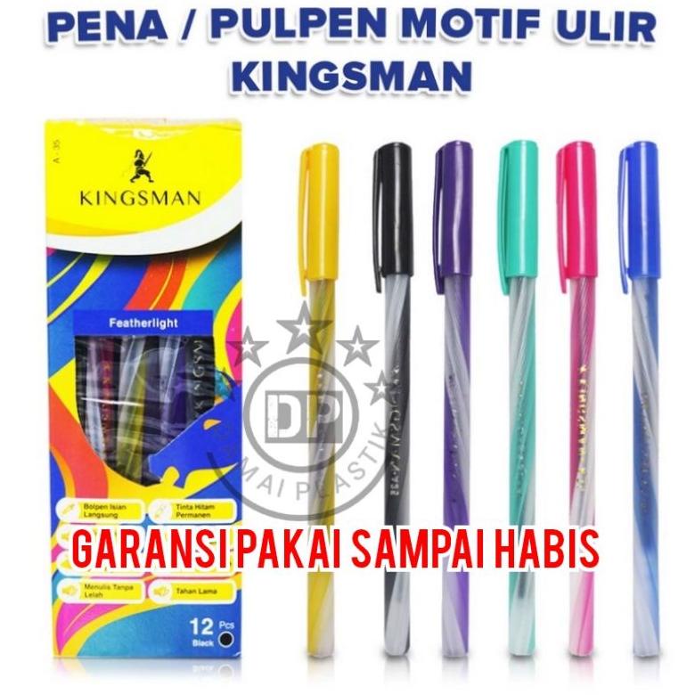 

♥@♥ PULPEN PEN BOLPOIN TINTA HITAM KING SMAN