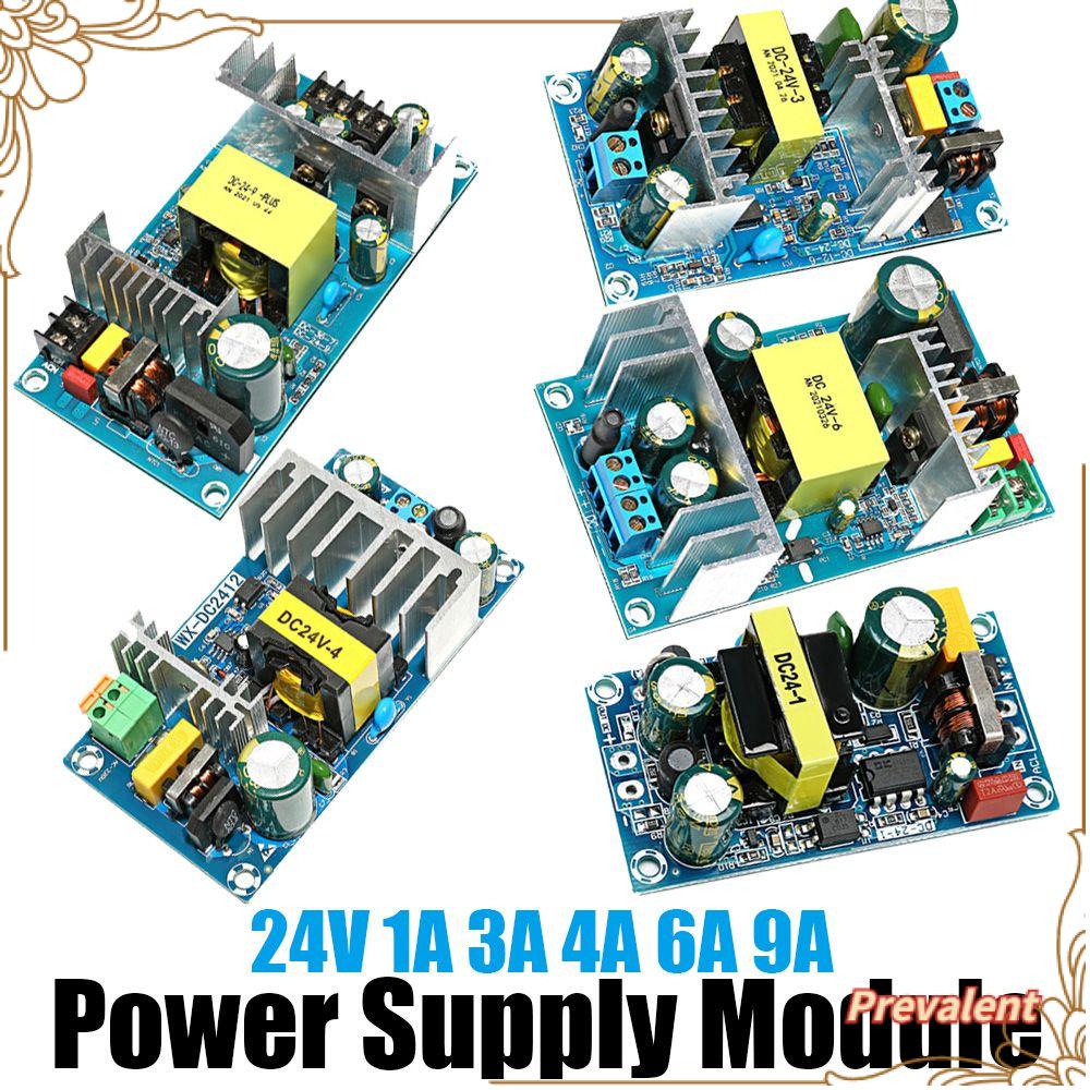 Preva Modul Power Supply Proteksi Konsleting Adaptor Stabilisasi Tegangan AC100-240V Ke DC 24V