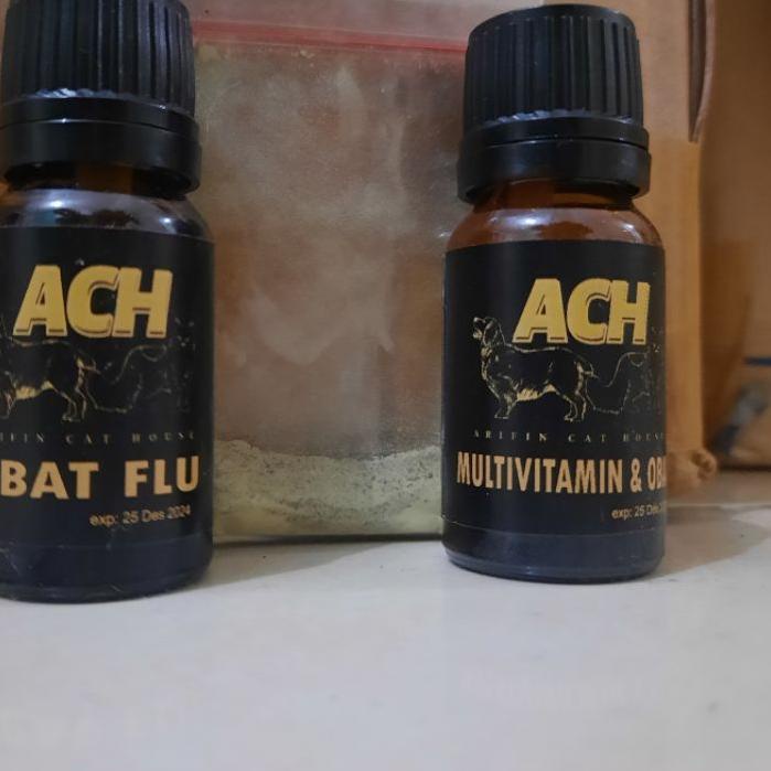 Special OBAT FLU ,bersin bersin,batuk  untuk kucing dewasa dan kitten ACH