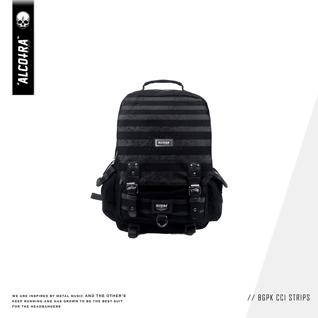 BGPK CCI STRIPS // RANSEL CCI STRIPS ALCOTRA // TAS GENDONG