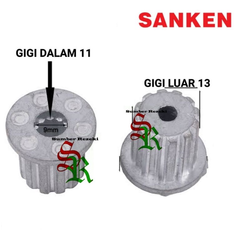 Inti Pulsator Mesin Cuci Sanken Gigi 11