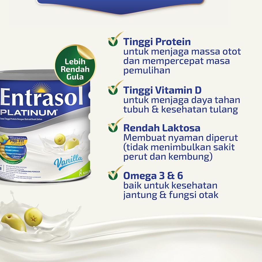 

ENTRASOL PLATINUM VANILLA 400 G
