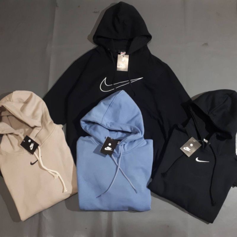 Jaket Sweater Hoodie Jumper NIKE Bordir Unisex Pria - Wanita Size M L XL