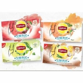 

[BISA COD] Lipton Slim Plus Tea Teh Diet Herbal Turki