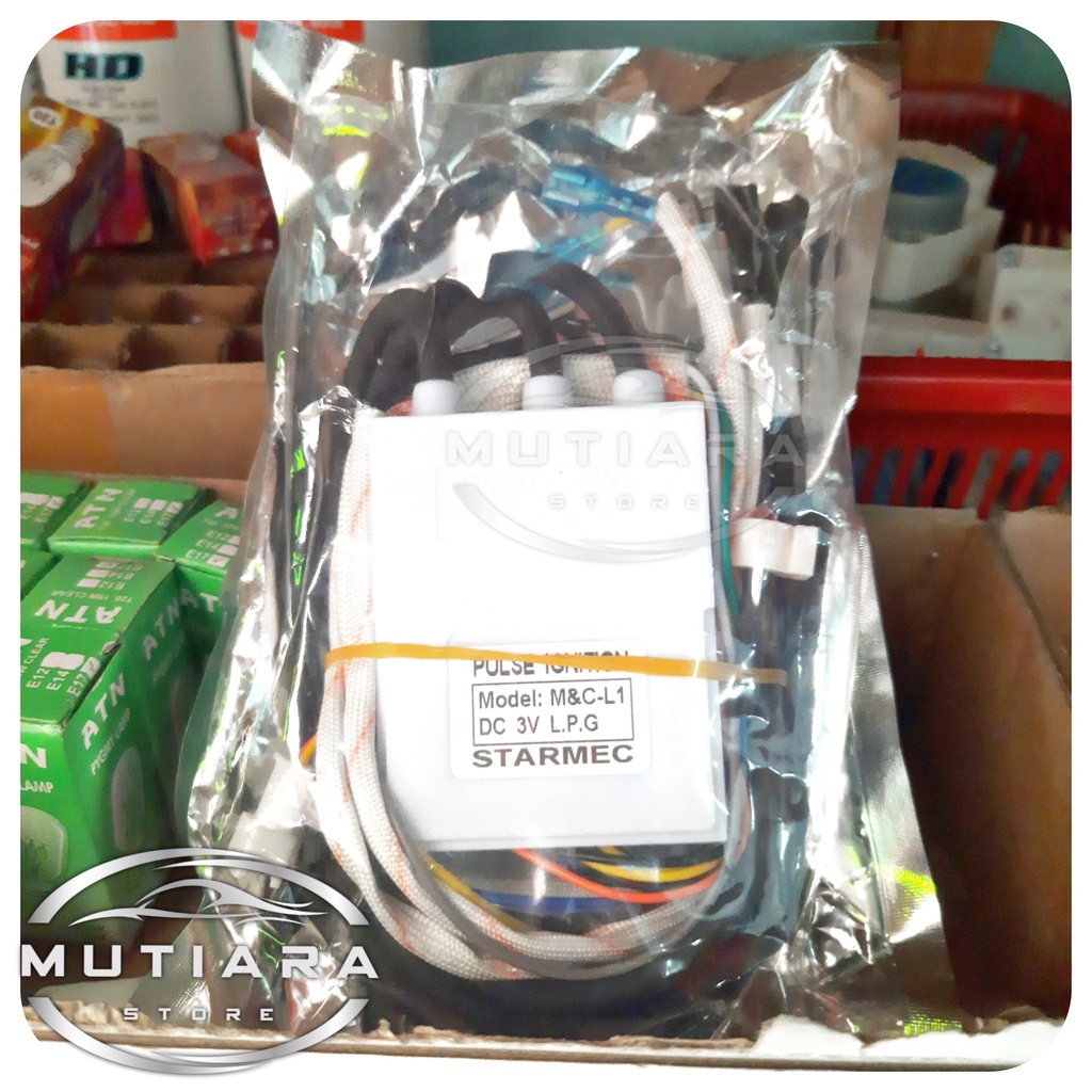 Modul Water Heater Matrix Gas LPG Set Modul + Pemantik Power Otomatis Pemanas Air Zero Low Pressure