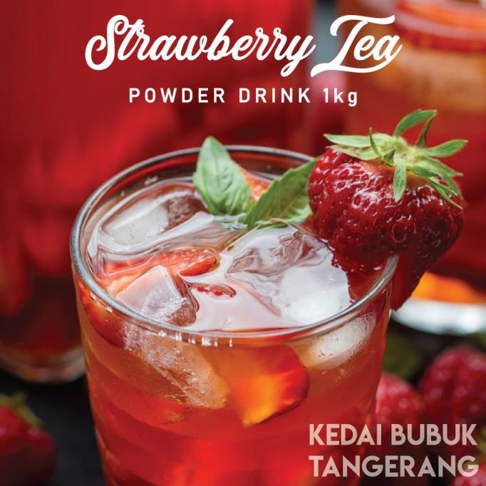 

Bubuk Strawberry Tea Teh rasa Strawberry Stroberi 1kg