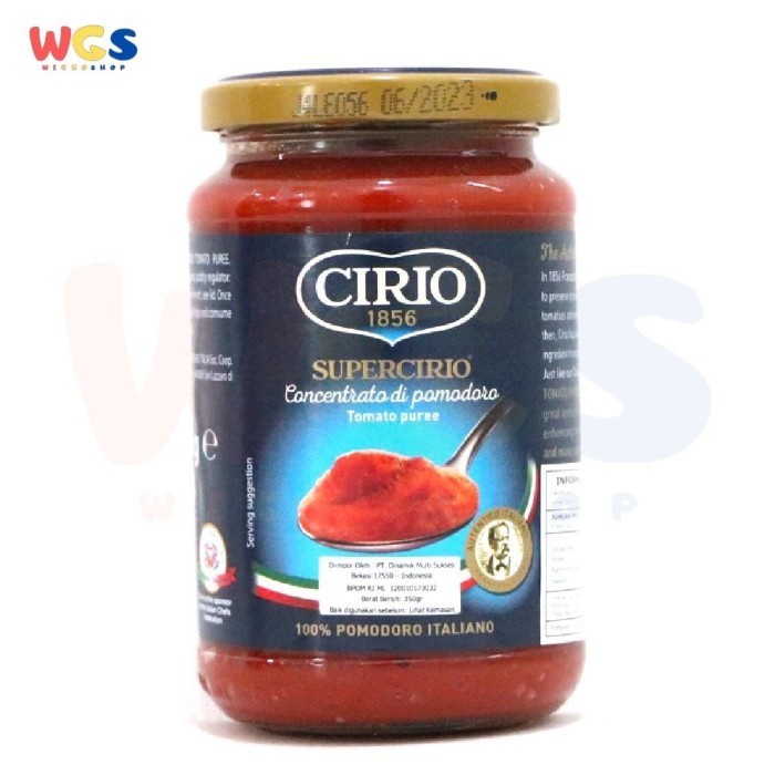 

Cirio Supercirio Tomato Puree 350 Gr - Tomato Paste